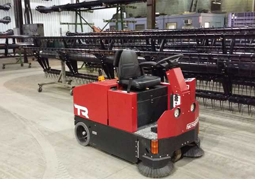 TR驾驶式洗地机应用案例