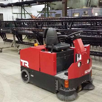 TR驾驶式洗地机应用案例